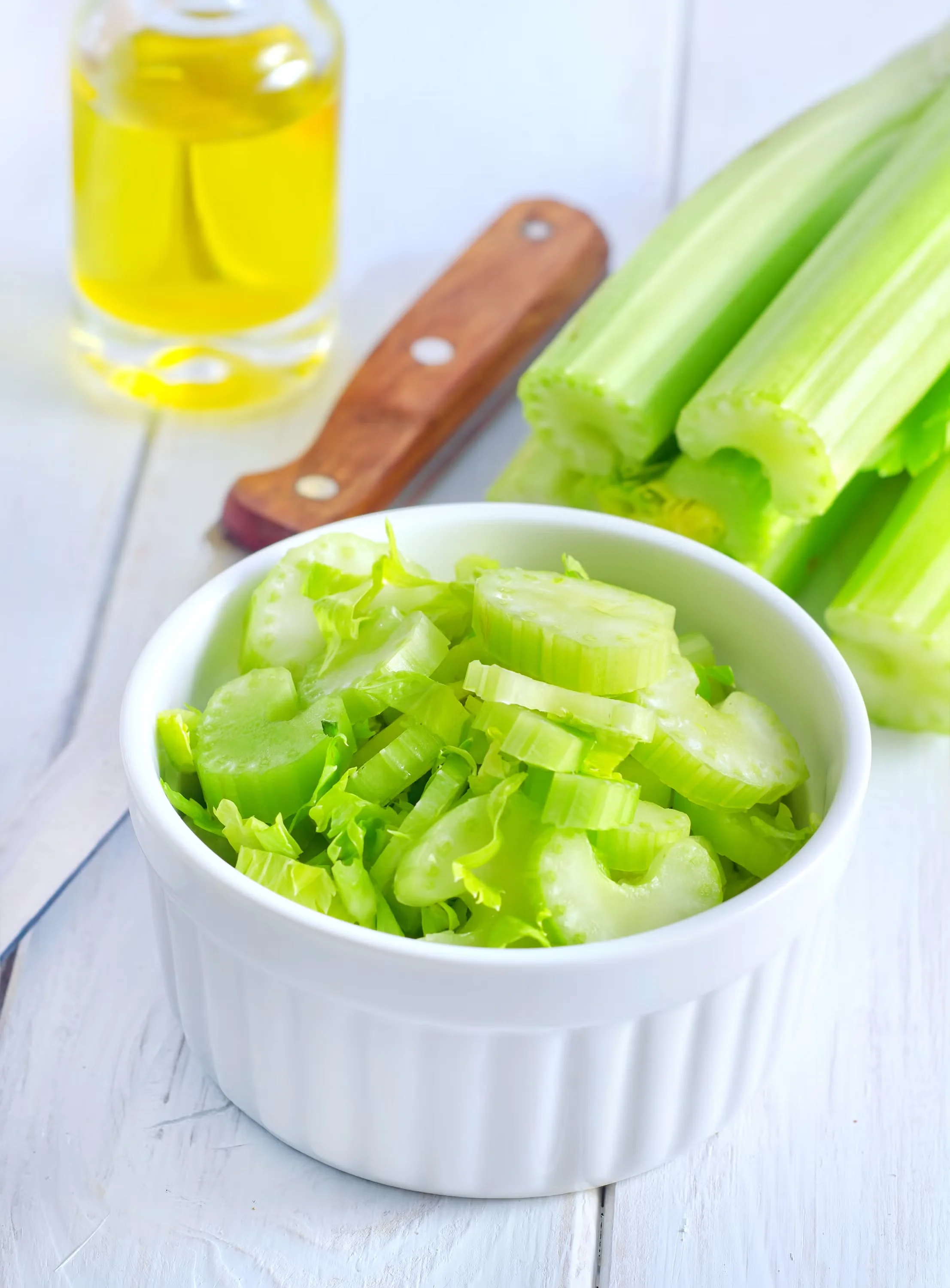 Celery you've grown at home is often better for you since you can avoid pesticide big growers have to use. Photo credit: shutterstock