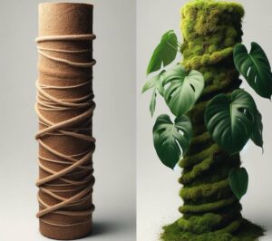 Coir Pole vs Moss Pole: The Showdown